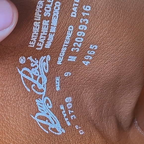 Dan Post knee high boots - Picture 3 of 4